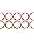 Dayton Parts G26446 Hydraulic Brake - Copper Washer .53 X .68 X .032