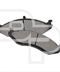 Dayton Parts PGD104 Hydraulic Brake - Pad Set