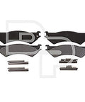 Dayton Parts PGD802M Hydraulic Brake - Pad Set