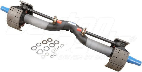 Dayton Parts R200D567X715 Trailer Drop Taper Center Axle - 20k Lbs.