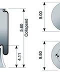 Dayton Parts S-20010 Air Spring - Rolling Lobe