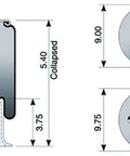 Dayton Parts S-20223 Air Spring - Rolling Lobe