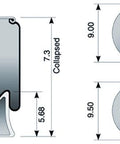 Dayton Parts S-20414 Air Spring - Rolling Lobe