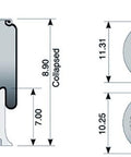 Dayton Parts S-2063 Air Spring - Rolling Lobe