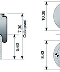 Dayton Parts S-22045 Air Spring - Rolling Lobe