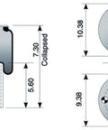 Dayton Parts S-22046 Air Spring - Rolling Lobe
