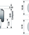 Dayton Parts S-22948 Air Spring - Rolling Lobe