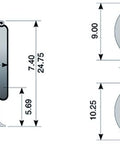 Dayton Parts S-23613 Air Spring - Rolling Lobe
