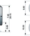 Dayton Parts S-23721 Air Spring - Rolling Lobe