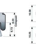 Dayton Parts S-25871 Air Spring - Rolling Lobe