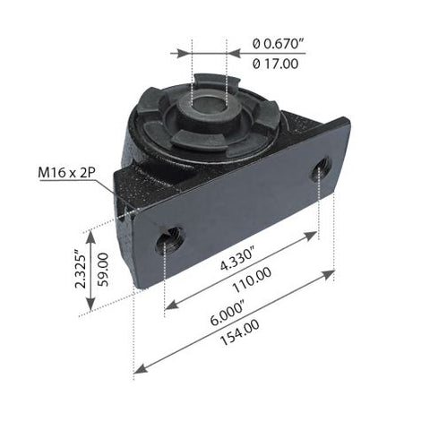 Cab Mount Bracket S&S 20975430